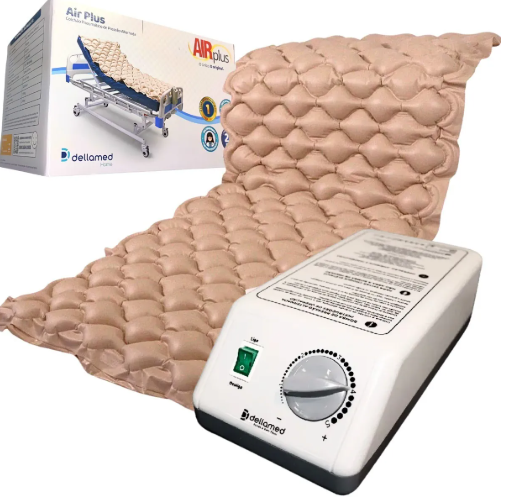 Colchão Pneumático Anti Escaras Airplus Dellamed Com Motor