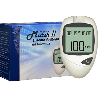 Medidor De Glicose Okmeter Match Ii Precisão E Praticidade