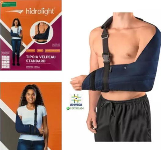 Tipóia Velpeau Confortável Standard Com Ajuste Hidrolight