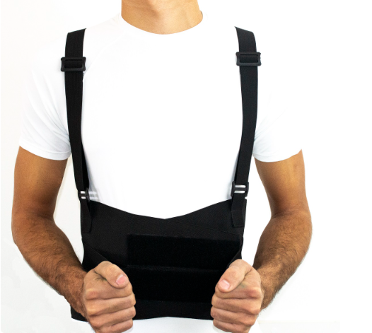 FAIXA LOMBAR ERGONÔMICA COM SUSPENSÓRIO- TAKECARE
