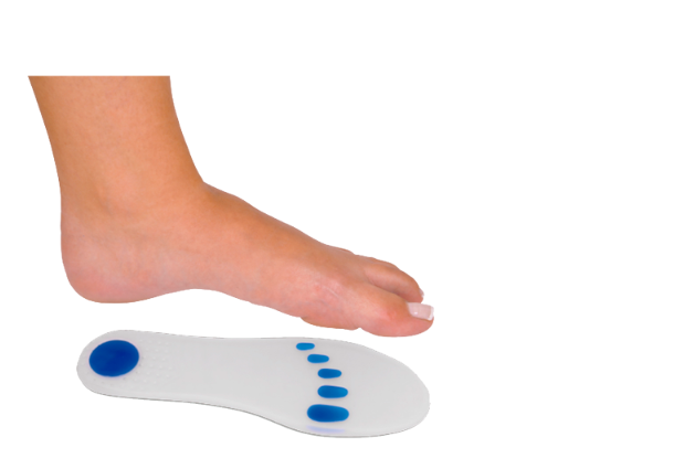PALMILHA DE SILICONE INTEIRA COM PONTO AZUL ESPECIAL-TAKECARE