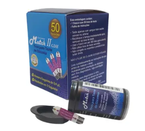 TIRAS Reagentes MATCH II - OK METER c/50 Un